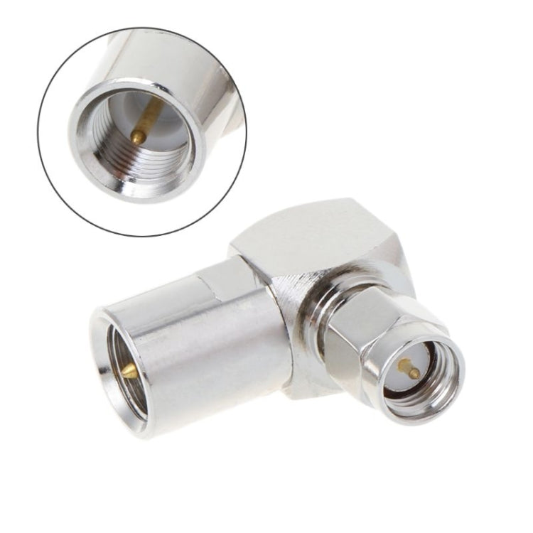Both SMA Male to FME RF Plug Right Angle Connector Folded Adapter for Coaxial Cable Both SMA Male to FME RF Plug Right Angle Connector Folded Adapter for Coaxial Cable